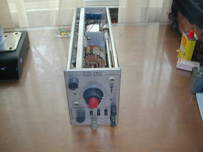 Tektronix 2B67 time base plug in for 560 oscilloscope