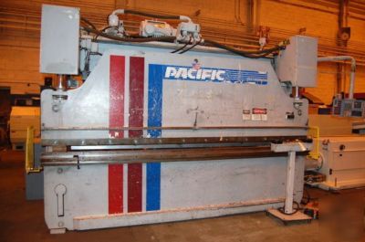 110 ton x 12' pacific hydraulic press brake