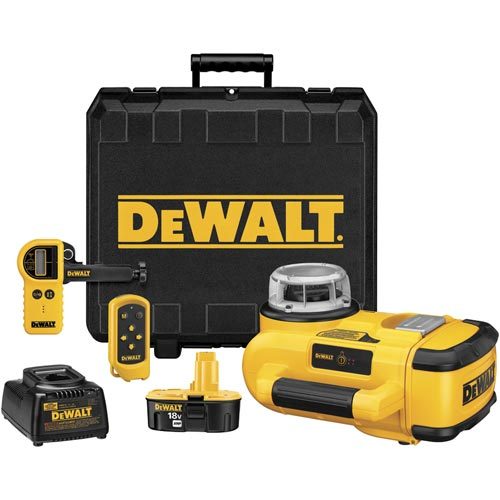 Dewalt DW078KE 18V cordless self-level ext. rot. laser