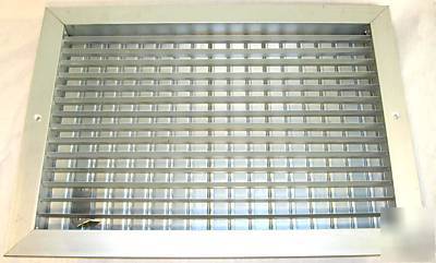 New trane 12 x 17 ventilation air diffuser adj. louver