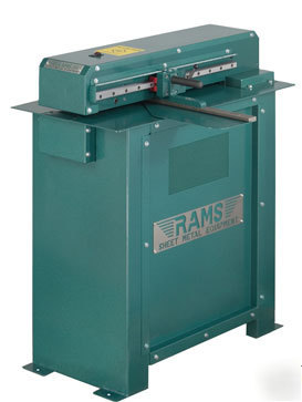 Rams 16 gauge capacity powered sheet metal slitter 