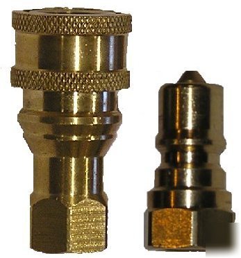 Set of 1/4 quick disconnects carpet cleaning