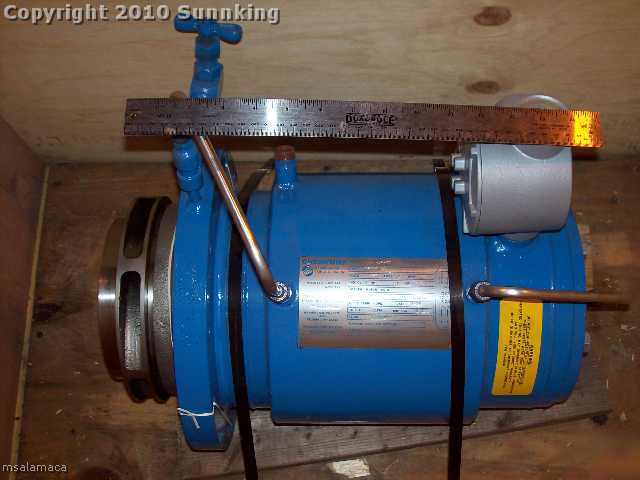Chempump gmt-3P-3T 3PH canned motor pump dowtherm a
