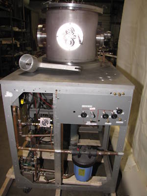 Deposition unit with diffusion pump- magnetic field acc