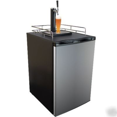 Keggermeister stainless steel kegerator keg beer bar 