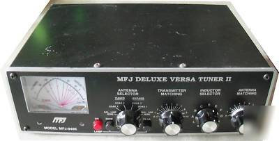 Mfj deluxe versa tuner ii mfj-949E 300W antenna tuner