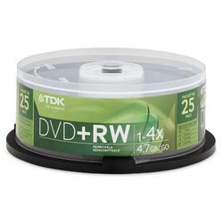 New tdk 4X dvd-rw media 48332