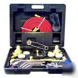 New victor type gas welding & cutting kit oxygen torch