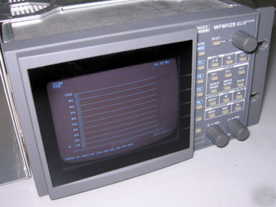 Tektronix sony WFM1125 high definition waveform monitor