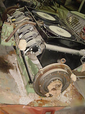 V12 continental AV1790 tank engine used in the M47 tank