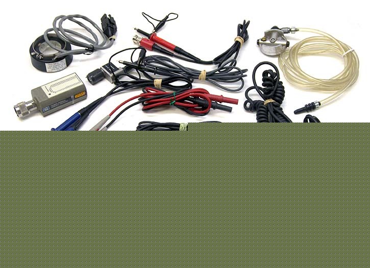 Lot 12 tektronix agilent probe lab burner ring light