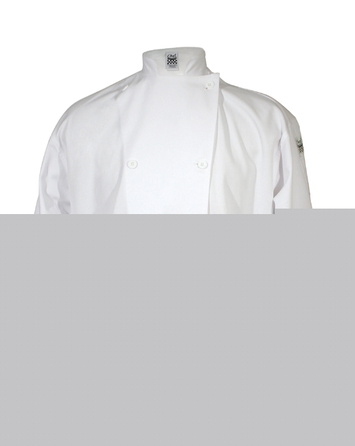 Chef revival knife n steel cloth knot jacket ply-ctn 2X