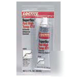 Loctite superflex rtv red silicone sealant 59630