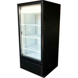 New 1 door glass beverage cooler true beverage-air