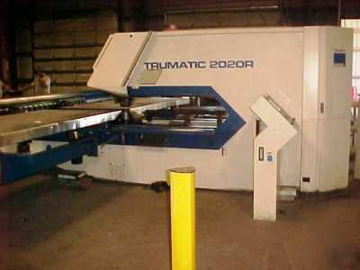 Trumpf trumatic 2020R rotation hydraulic punch,nov 2004