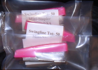 3 swingline tot 50 mini staplers
