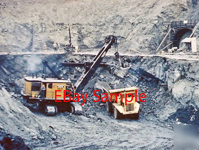 Bucyrus-erie 88-b shovel san luis dam photo picture 21