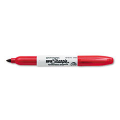 Super sharpie permanent marker, marks fine to bold, red