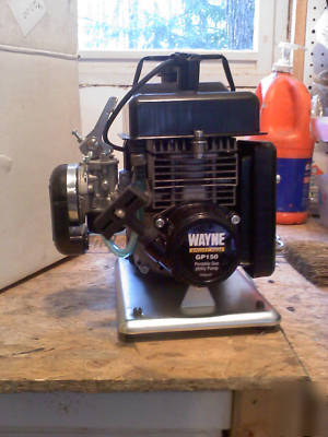 Wayne gas-powered 1.5 hp portable water pump no 