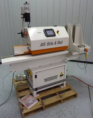 2007 voorwood A15AB stile and rail shaper video demo