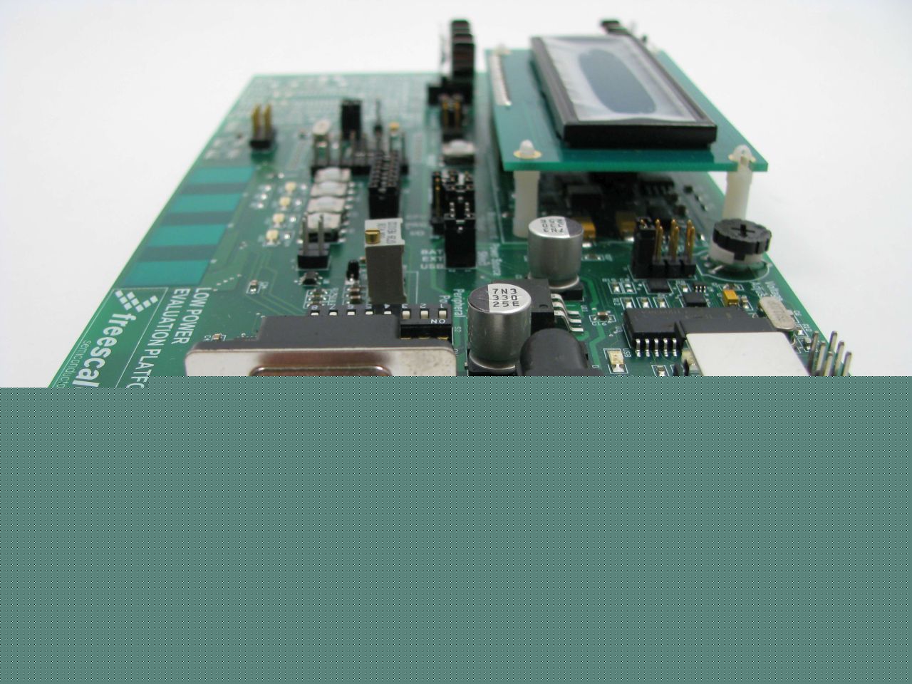 Freescale motorola HC08 evaluation demo board; lcd bdm