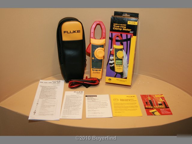 New fluke 337 1000 amp true rms ac/dc clamp meter brand 