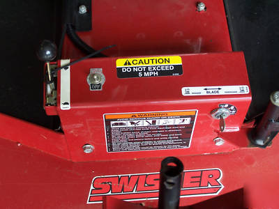 Swisher pull behind mower mowing deck trailmower 60