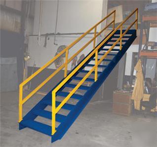Vestil modular style stairway stair-5