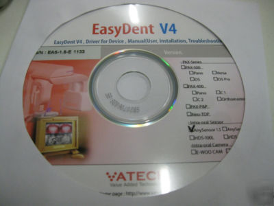 X ray any sensor digital dental radiovisography sistem