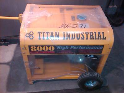 New ***brand titan industrial generator 8000 watt*** 