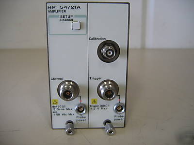 Agilent / hp 54721A oscilloscope amplifier 