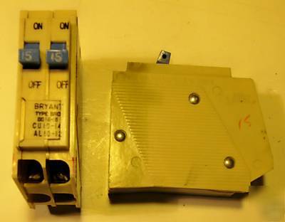 BRD1515 breaker tandem 15A 15 amp bryant westinghouse w