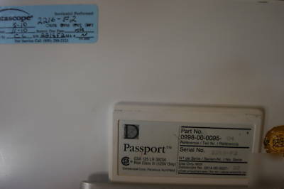 Datascope passport el amber 5 l ecg SP02 ibp clean