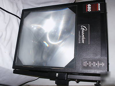 Dukane quantum overhead projector 680 model #28A680 vgd