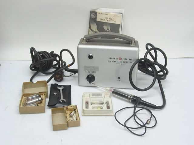 General electric gej-3584B h-6 halogen leak detector