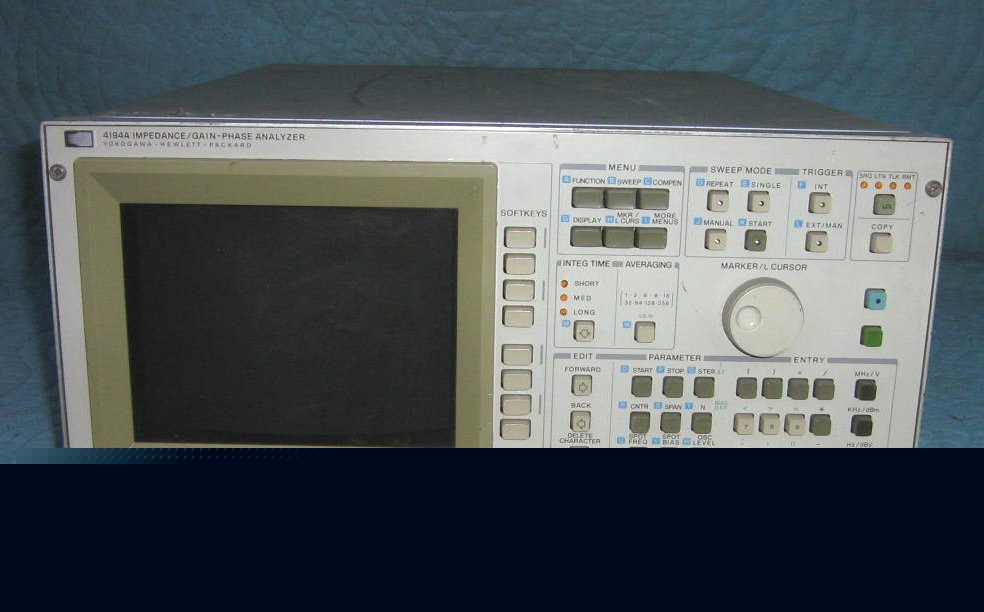 Hewlett packard hp 4194A phase analyzer