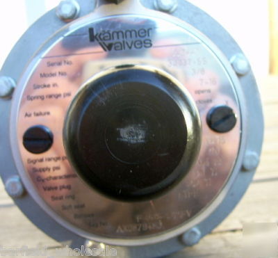 Kammer 30037-ss control valve 