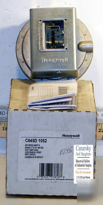 New 1 honeywell C645D1052 air pressure switch 