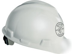 New klein v-gardÂ® white hard cap