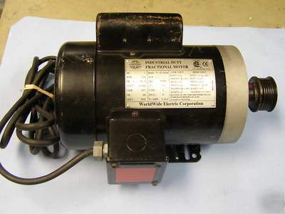 World wide elect corp industrial duty fractional motor