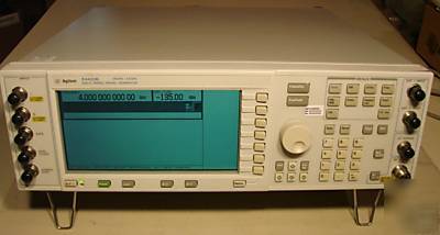 Agilent 250KHZ-4GHZ signal gen E4433B/1E5/H97/H99/und