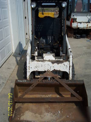 Bobcat 440B skid loader gas skid steer loader lift ohio