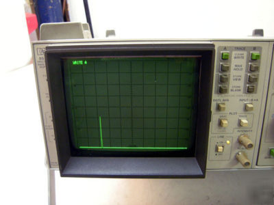 Hp 853A spectrum analyzer display unit