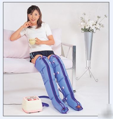 Lymphedema pump air pressure massage system