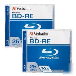 Verbatim 95358-2KIT -verbatim 2X bd-re media -