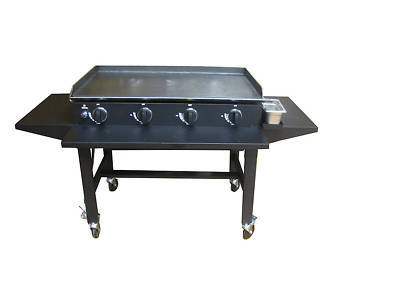 New portable propane griddle / charbroiler