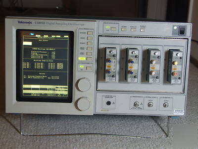 Tektronix 11801B 50 ghz scope + 5 heads + all manuals