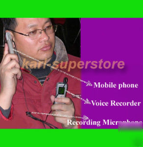 Cell phone &&telephone recording for all voice recorder