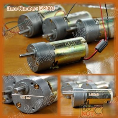 DM003- dc 12-24V buehler strong gear motor
