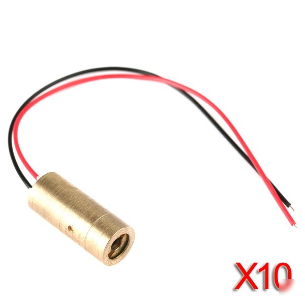 10X 5MW 650NM red laser module for party lightshow
